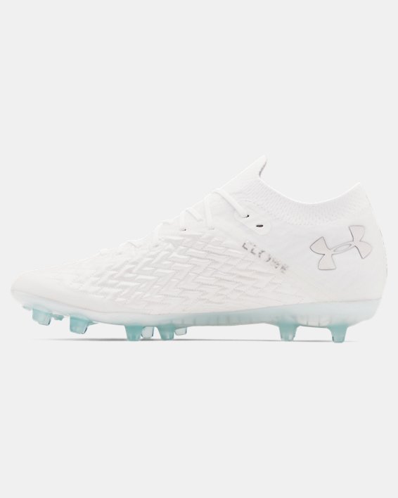 Unisex UA Clone Magnetico Pro FG Soccer Cleats in White image number 1